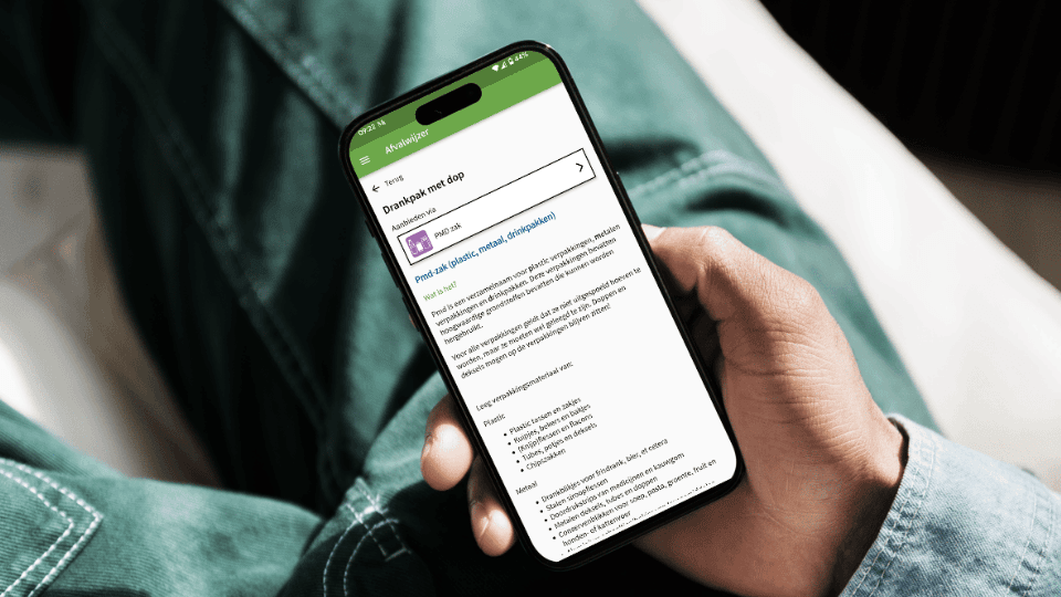 EcoScan in the Ximmio RAD app