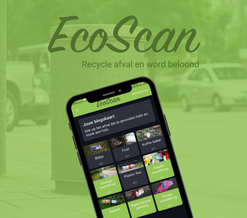 EcoScan app maakt zwerfafval rapen leuk en lonend met de Zwerfafval bingo update