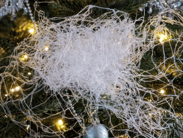 Afbeelding van netje met een kerstboom