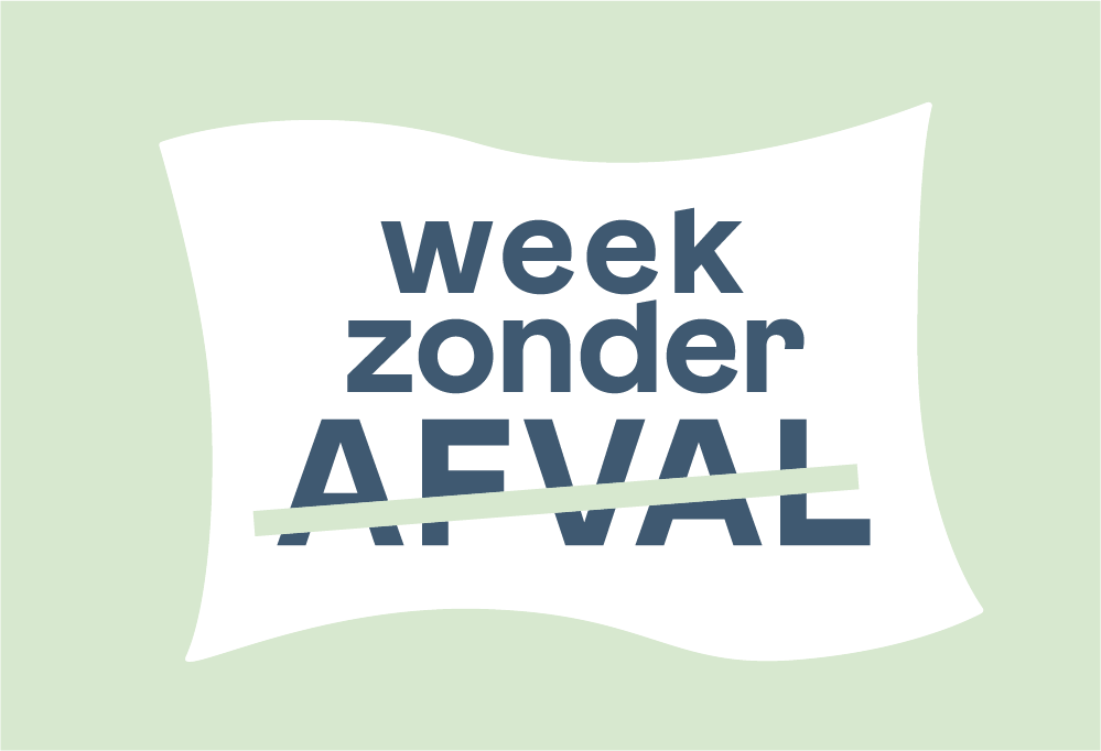 Logo week zonder afval van Zero Waste Nederland