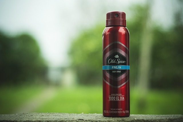 Deodorant spray